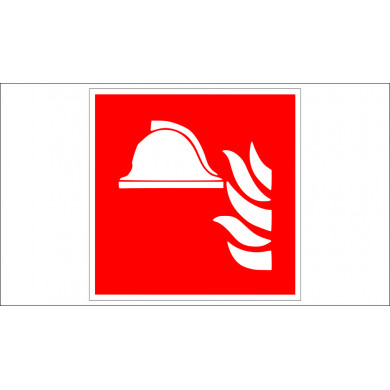 "FIRE FIGHTING FACILITIES" SIGN