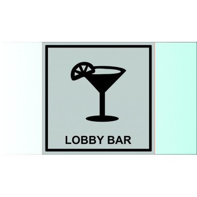 3D ПИКТОГРАМА ЗА ХОТЕЛ - LOBBY BAR