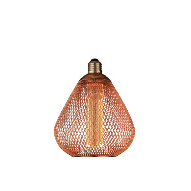 LED КРУШКА Е27 2.5W 188LM 180-240V 1800K МЕДНА- ЗЛАТИСТ ЕФЕКТ