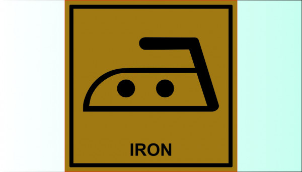 3D ПИКТОГРАМА ЗА ХОТЕЛ - IRON