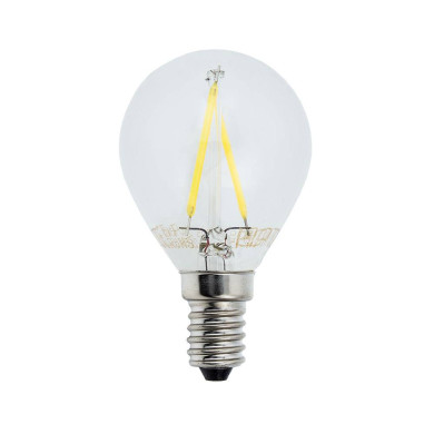 LED КРУШКА ФИЛАМЕНТ G45 2W 200LM E14 175-265V 4500К