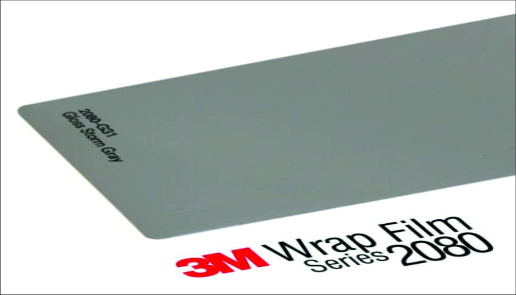 3M 2080 Wrap Film Series G31- gray gloss