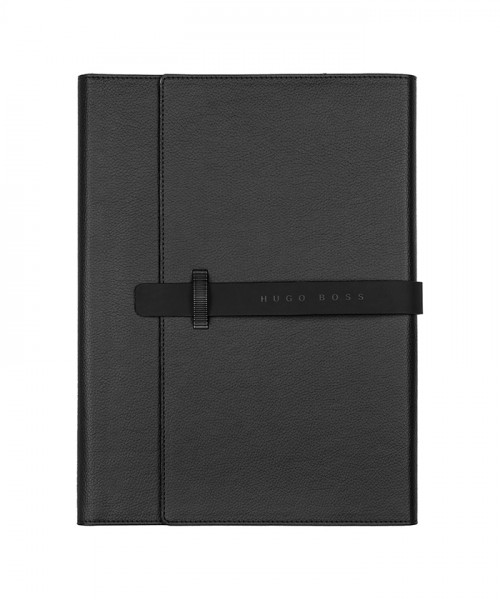 HUGO BOSS FOLDER A4 ILLUSION GEAR BLACK