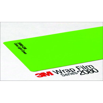 3M 2080 Wrap Film Series G16 – light green, glossy