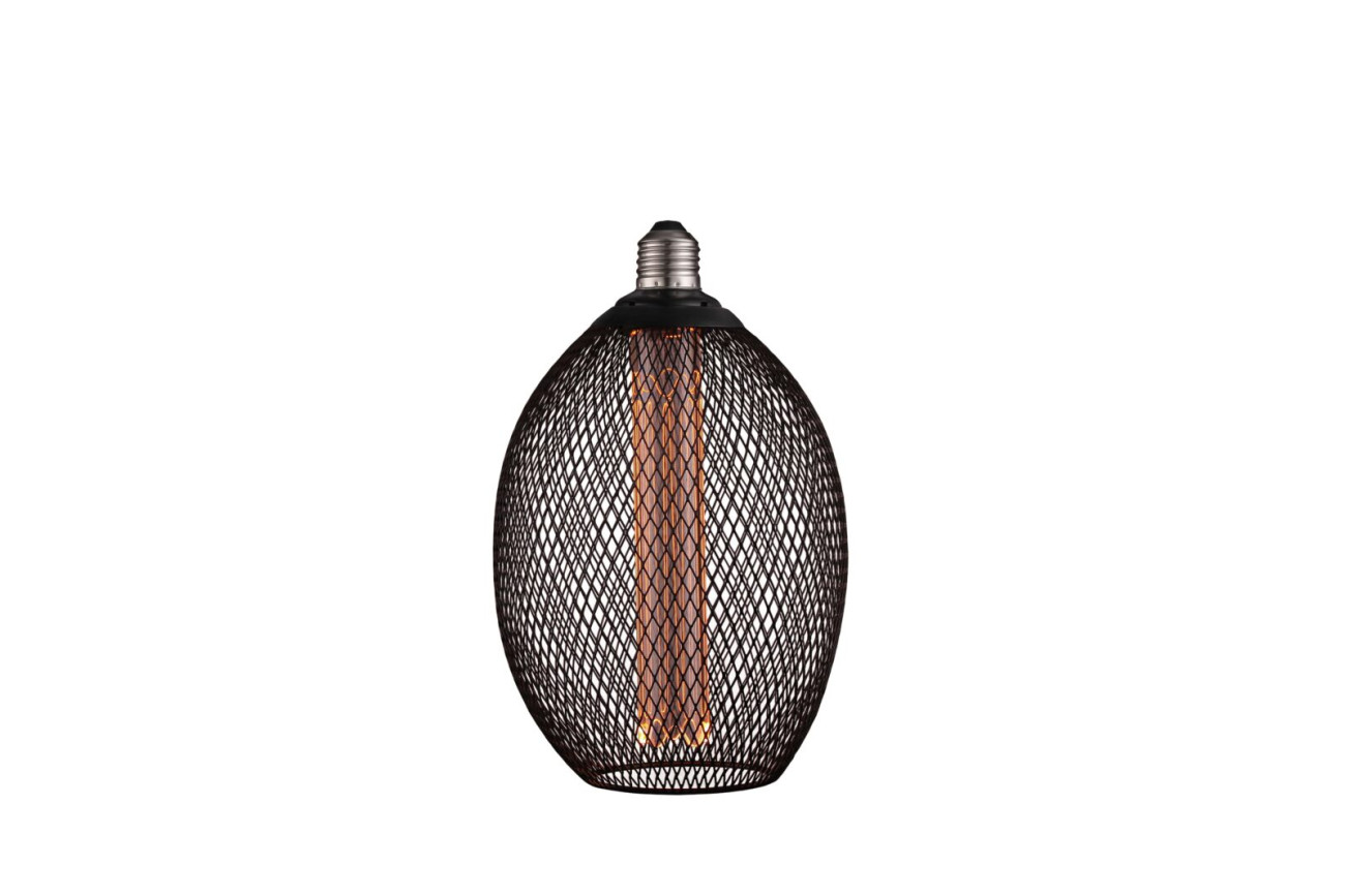 LED КРУШКА Е27 2.5W 188LM 180-240V 1800K ЧЕРНА- ЗЛАТИСТ ЕФЕКТ