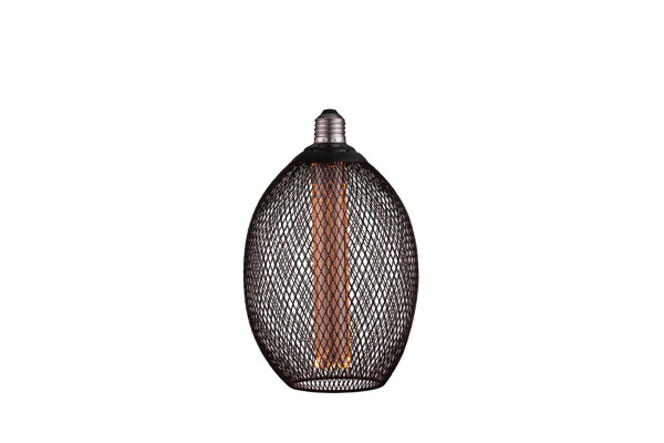 LED КРУШКА Е27 2.5W 188LM 180-240V 1800K ЧЕРНА- ЗЛАТИСТ ЕФЕКТ