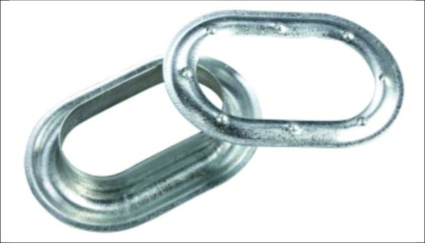 Овални Поцинкована Капса