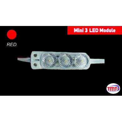 Mini 3 LED Module, RED, 1,08W, IP 67