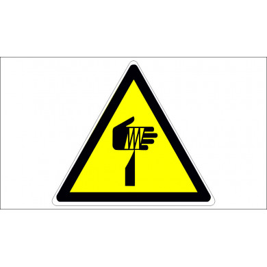 SIGN "CAUTION! SHARP ELEMENT"