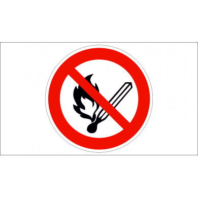 NO FIRE SIGN